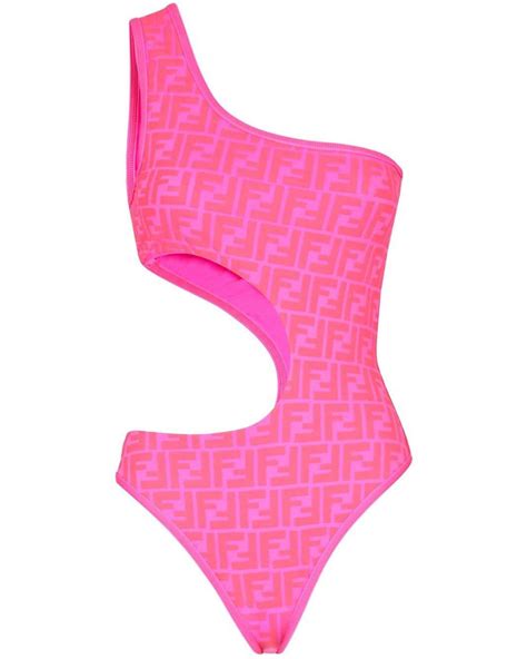 pink fendi cut out swimsuit|Women's Designer Swimwear & Beachwear .